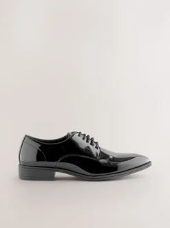 Schoenen|Formele Schoenen*Next Zwart - Patent Derby Shoes
