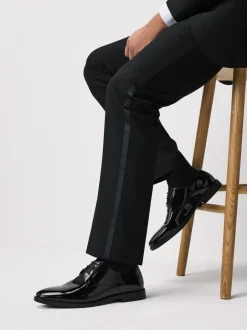Formele Schoenen*Next Zwart - Patent Leather Derby Shoes
