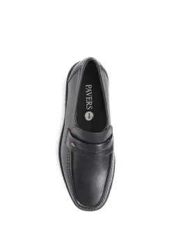 Formele Schoenen|Pavers - nette e mocassin schoenen voor heren Zwart