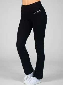 Broeken|Pineapple - - Slim-fit jersey broek Zwart