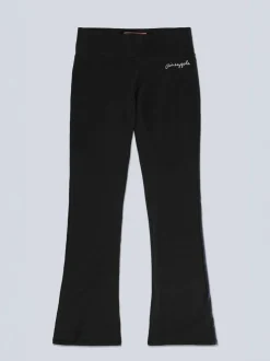 Broeken|Pineapple - - Slim-fit jersey broek Zwart