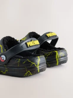 Pantoffels|Next Zwart - Pokemon Warm Lined Slipper Clogs