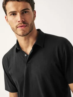 Poloshirts|T-Shirts En Hemden|Next - Polo met korte mouwen Zwart
