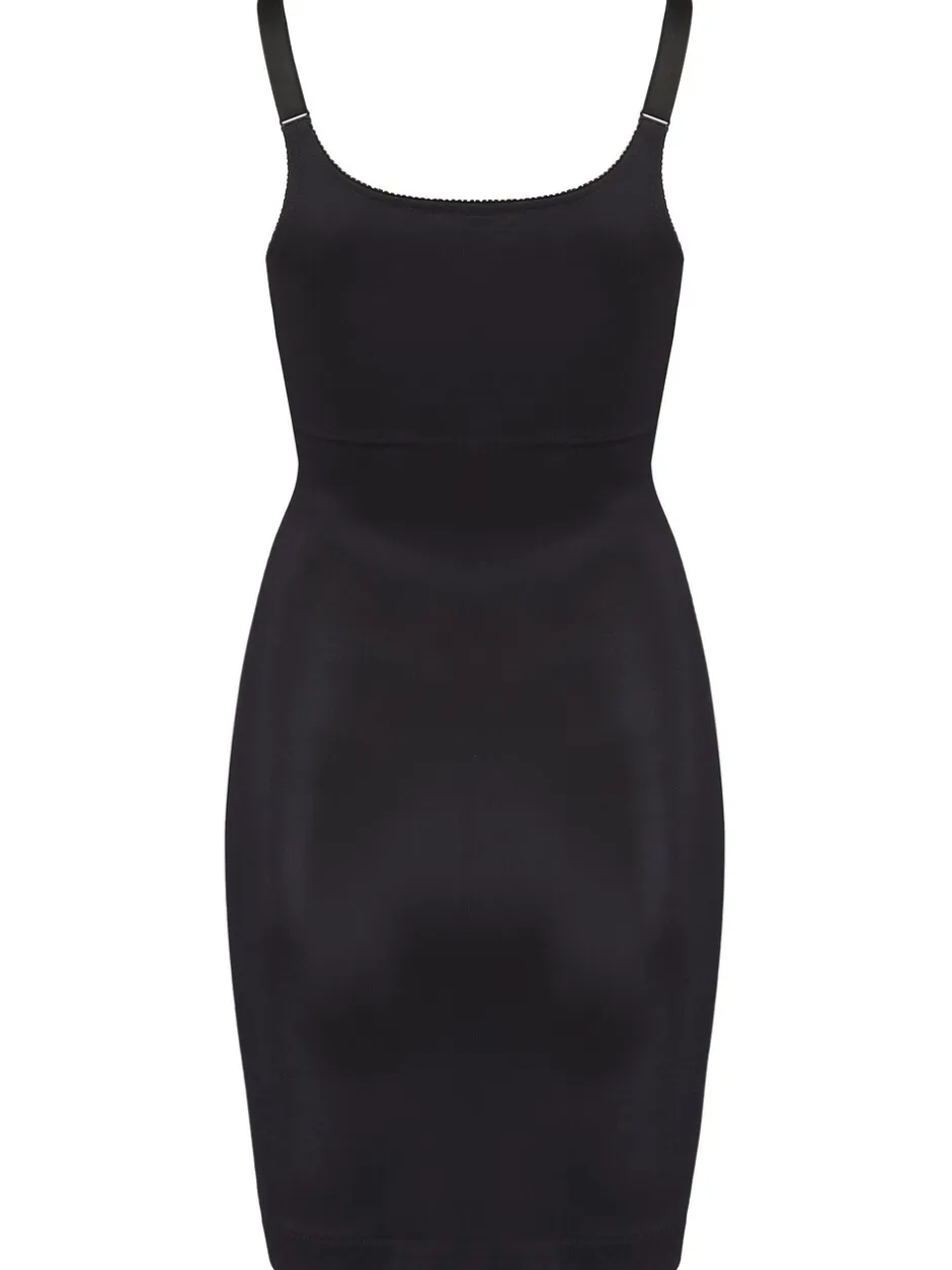 Shapewear*Pour Moi - - Lingerie Hourglass Shapewear Wear Your Own sterk buikcorrigernede braslip Zwart