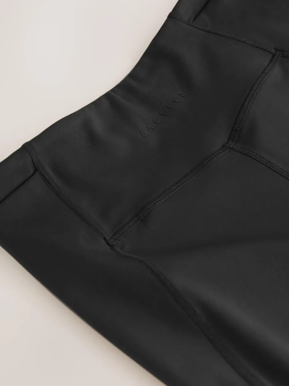 Leggings En Joggingbroeken|Sportkleding*Next - Power Active Leggings met zak Zwart