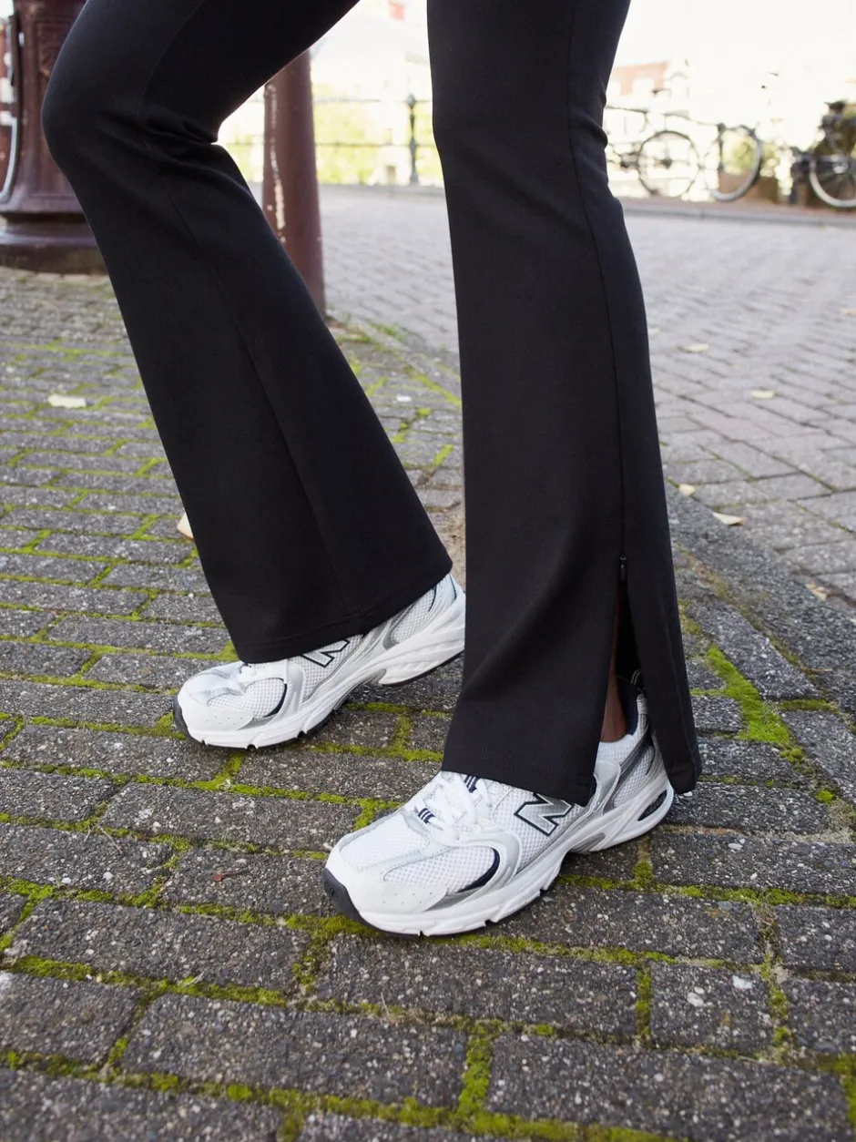 Broeken|Next - Power vormgevende ponté flare legging Zwart