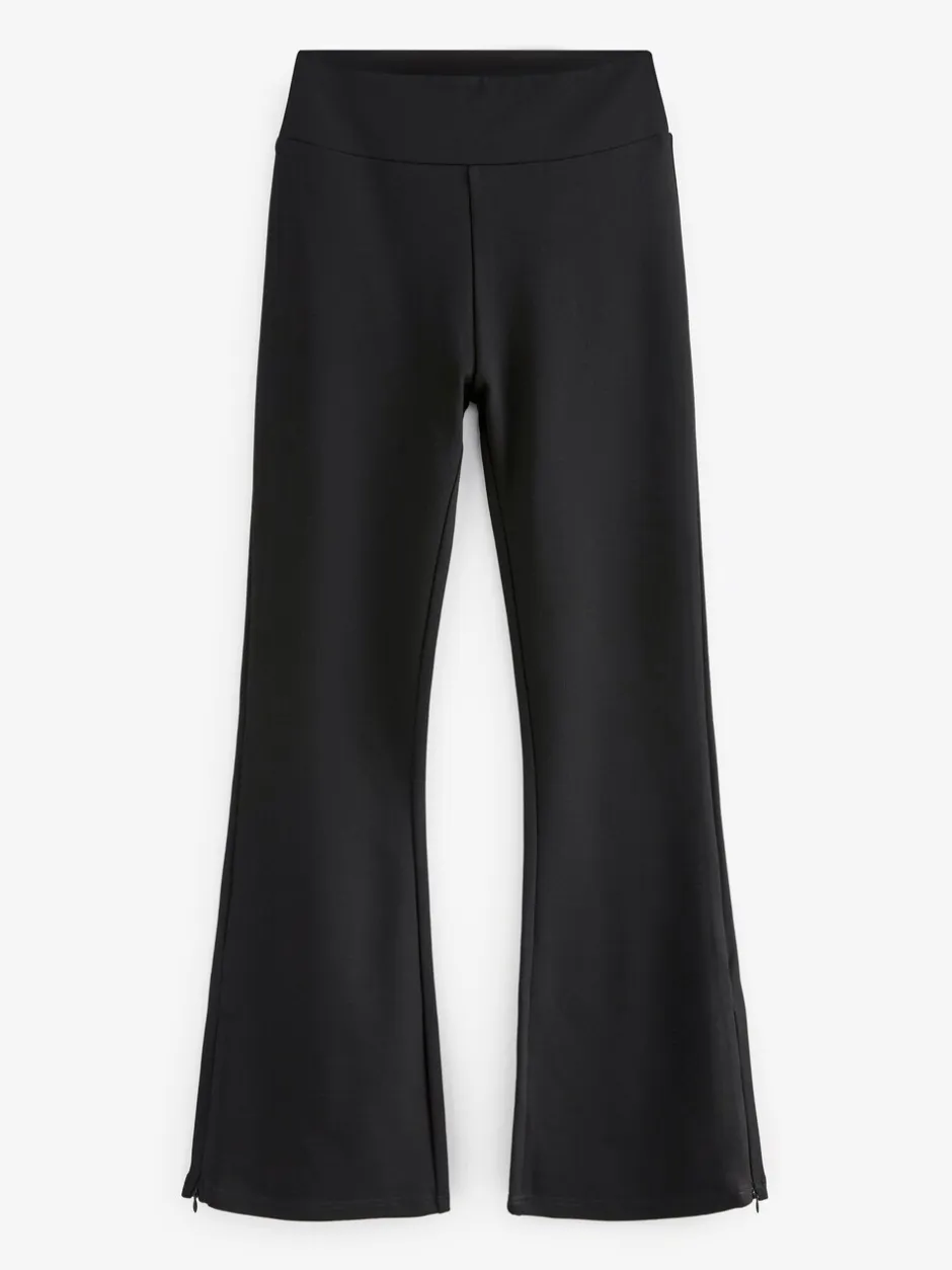 Broeken|Next - Power vormgevende ponté flare legging Zwart