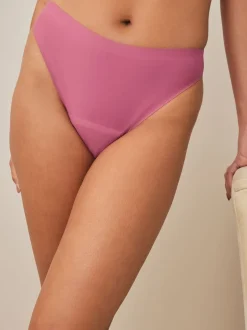 Onderbroeken|Next Zwart / Praline Huidskleur / Roze Bloemen - Set van 4 No VPL menstruatieslips voor medium vloeien
