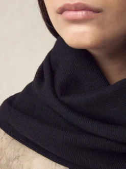 Mutsen, Handschoenen En Sjaals|Next - Premium Made in Italy Twill Midweight Shawl Scarf Zwart