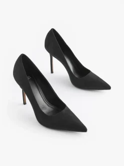 Ruimvallend En Extraruimvallend|Next Zwart - Premium pumps met spitse neus