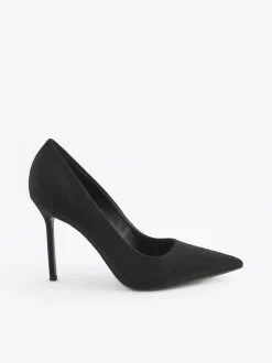 Ruimvallend En Extraruimvallend|Next Zwart - Premium pumps met spitse neus