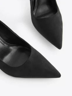 Ruimvallend En Extraruimvallend|Next Zwart - Premium pumps met spitse neus