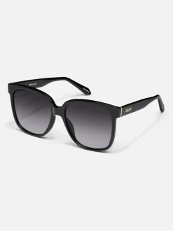 Zonnebril*QUAY - Wide Awake Sunglass Zwart