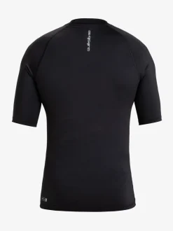 Badkleding*Quiksilver - UPF50 uv-werend hemdje met korte mouwen Zwart