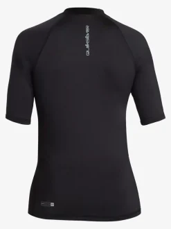 Badkleding|Quiksilver - Youth UPF50 uv-werend hemdje met korte mouwen Zwart