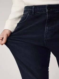 Jeans*Next Zwart - Rechte, klassieke jeans met stretch