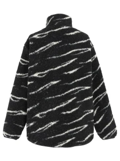 Sportkleding|Hoody's En Sweatshirts|Regatta - Frankie Borg fleece met halve rits Zwart