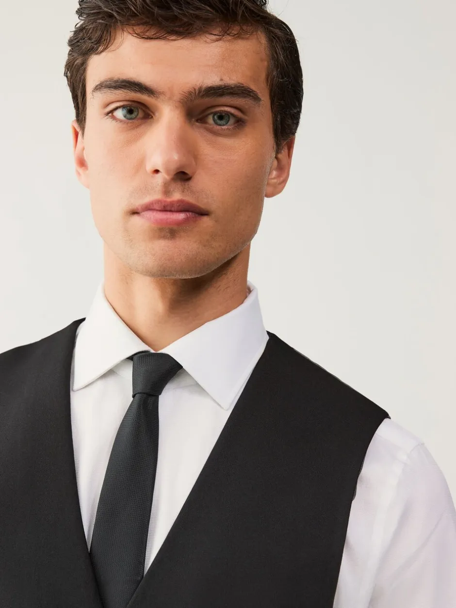 Vesten|Next - Regular fit must-have gilet Zwart