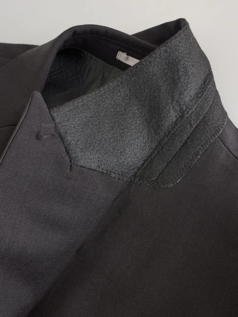 Smokings En Feestkleding|Blazers En Business-Jasjes|Next Zwart - Regular Fit Signature Nova Fides 100% Italian Wool Tuxedo Suit Jacket