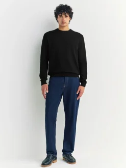Gebreide Kleding|Next - Regular Fit Soft Touch Crew Neck Jumper Zwart