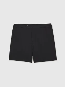 Badkleding|Reiss - Sun Side Adjuster zwemshort Zwart