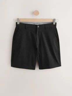 Shorts|Next - Relaxed fit - Chinoshort met stretch Zwart