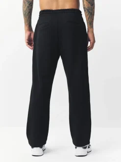 Joggingbroeken*Next - Relaxed fit - Relaxed Fit Brushback Heavyweight Joggers Zwart