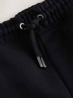 Joggingbroeken*Next - Relaxed fit - Relaxed Fit Brushback Heavyweight Joggers Zwart