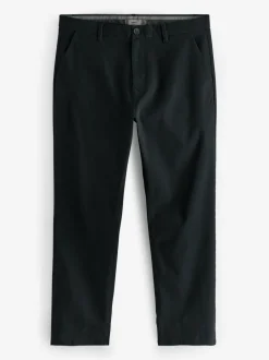 Broeken En Chino's*Next Zwart - Relaxed fit - Stretchy chino