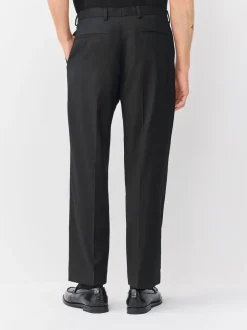 Smokings En Feestkleding|Next Zwart - Relaxed Fit Tuxedo Trousers
