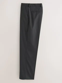 Smokings En Feestkleding|Next Zwart - Relaxed Fit Tuxedo Trousers
