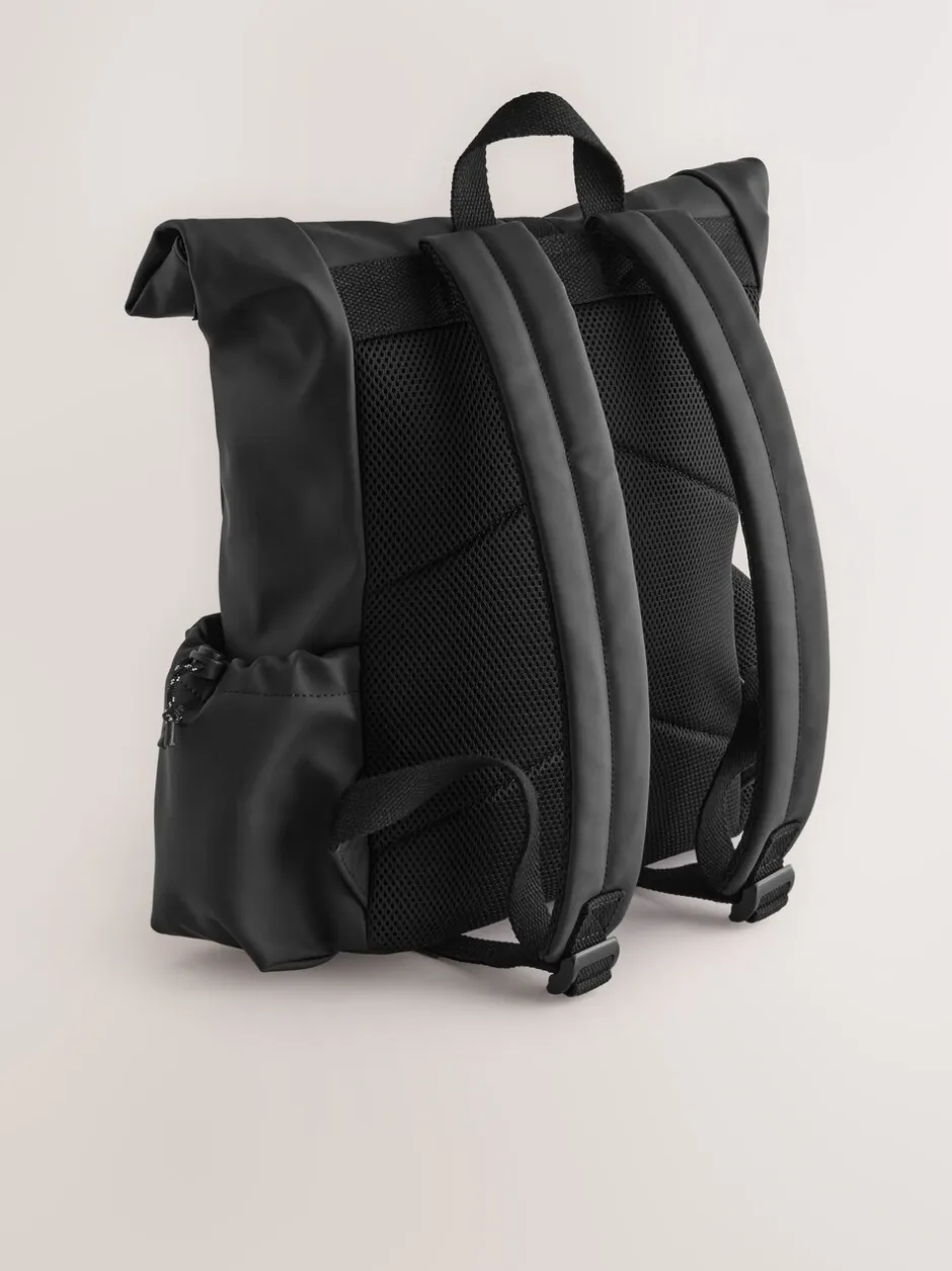 Tassen|Tassen*Next - Rolltop rugzak Zwart