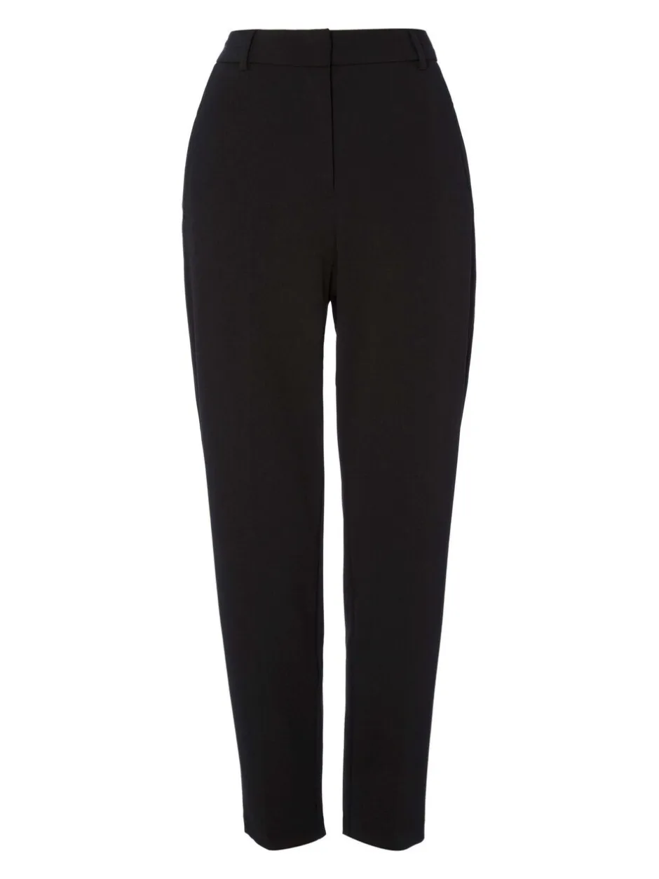 Kostuums En Werkkleding*Roman - Originals - Broek met rechte, toelopende pijpen Zwart