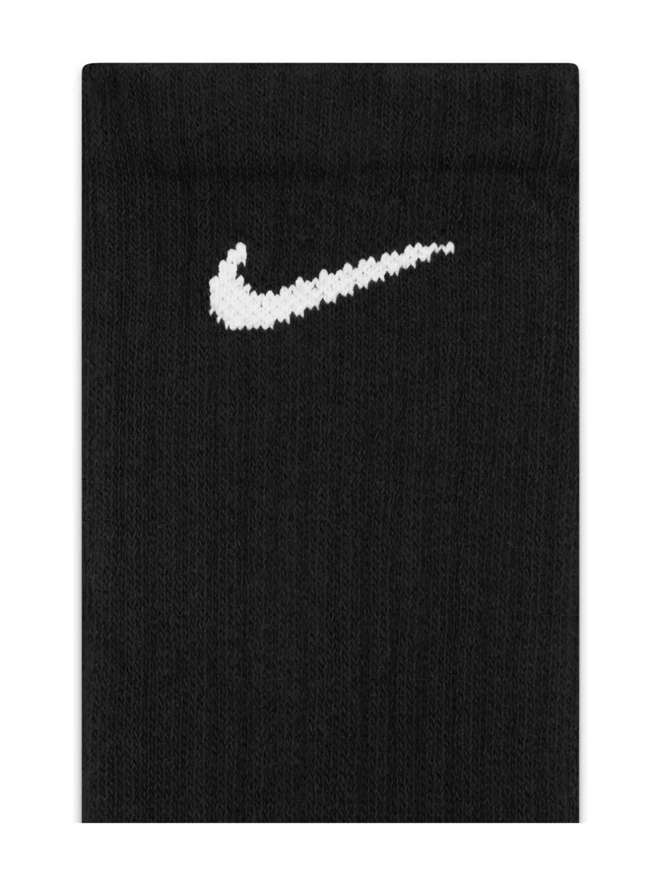 Sokken|Sokken|Nike - Ronde hals - - 6 Paar verzachte sokken voor alle dagen Zwart