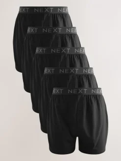 Ondergoed|Ondergoed|Next - Ruimvallende Boxers Zwart
