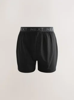 Ondergoed|Ondergoed|Next - Ruimvallende Boxers Zwart