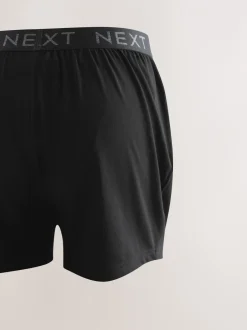 Ondergoed|Ondergoed|Next - Ruimvallende Boxers Zwart