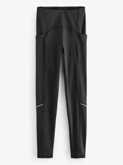 Sportkleding|Leggings En Joggingbroeken*Next Zwart - Running Leggings with Pocket
