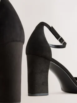 Ruimvallend En Extraruimvallend|Schoenen Met Hakken*Next Zwart - Sandalen met blokhak
