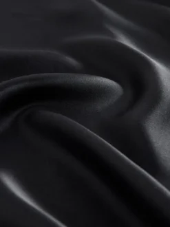 Rokken*Next Zwart - Satijnen midirok