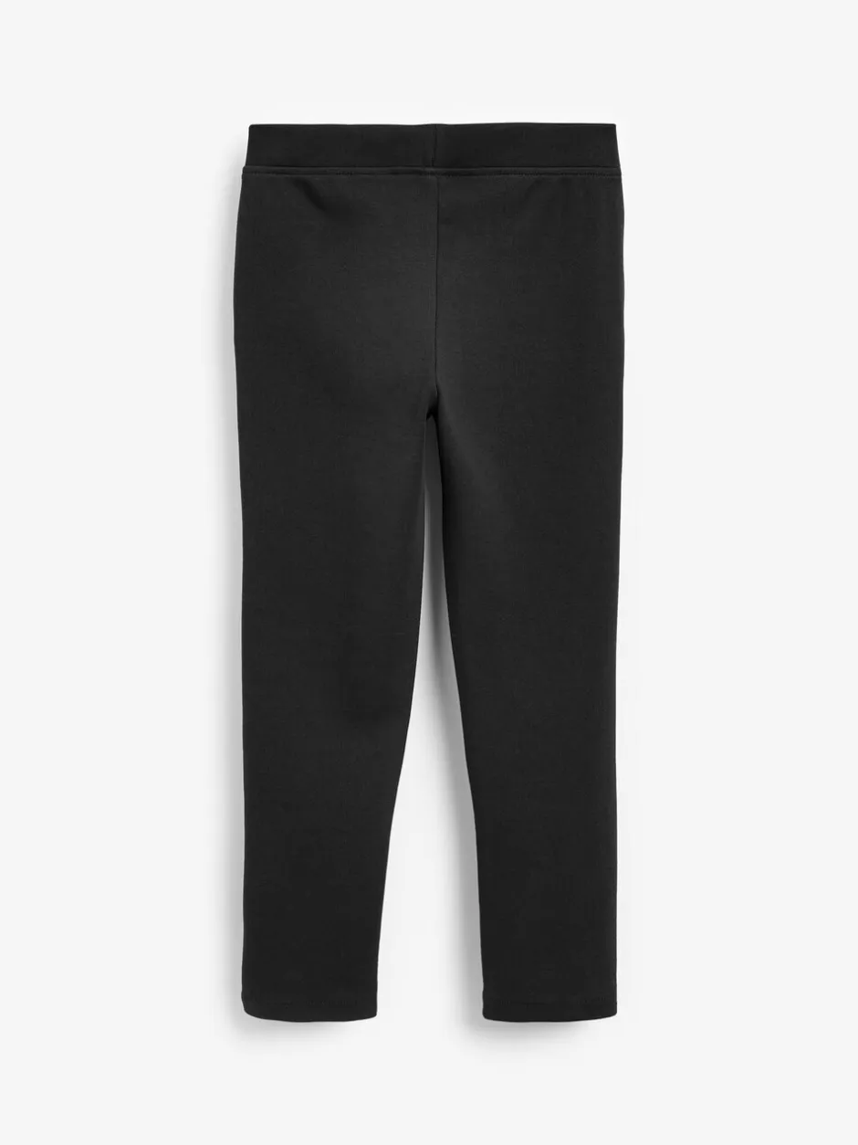 Schoolkleding*Next - Schoolbroek met hoog aandeel katoen en stretchy, elastische tailleband (3-16jr) Zwart