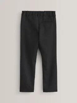 Schoolkleding|Broeken En Chino's|Next - Schoolbroek met rechte pijpen (3-17jaar) Zwart