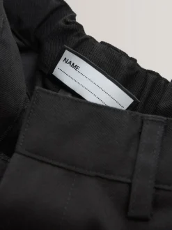 Schoolkleding|Broeken En Chino's|Next - Schoolbroek met rechte pijpen (3-17jaar) Zwart