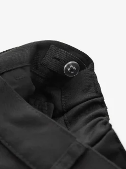 Schoolkleding|Broeken En Chino's*Next - Schoolbroeken met standaard taille en standaard lengte (3-17jr) Zwart