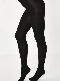 Sokken En Panty's|Next - Set van 2 gebreide panty's met warme handgreep Zwart