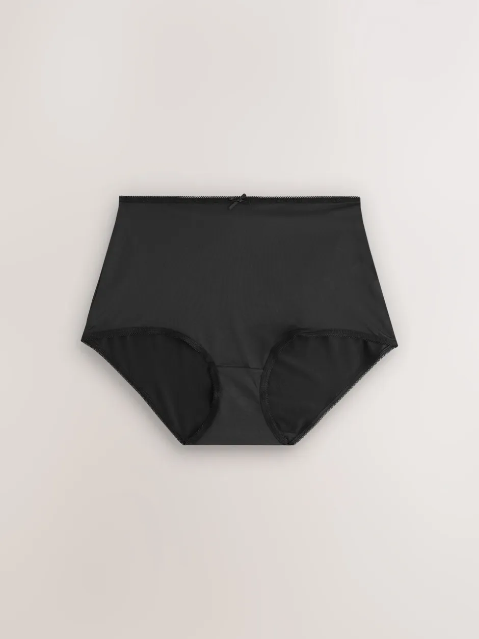 Onderbroeken|Next Zwart - Set van 10 slipjes van microvezels
