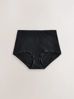 Onderbroeken|Next Zwart - Set van 5 slips met hoog katoengehalte