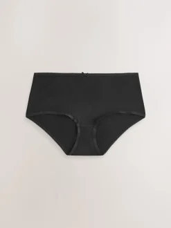 Onderbroeken*Next Zwart - Set van 5 slips met hoog katoengehalte