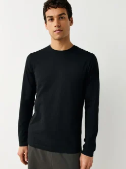 Ondergoed|Ondergoed|Next - Set van 5 T-shirts met lange mouwen en laagjes Zwart