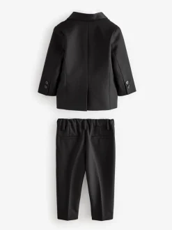 Sets En Combisets|Gelegenheidskleding|Next - Set van blazer, overhemd, broek en vlinderstrik (3 mnd - 9 jr) Zwart